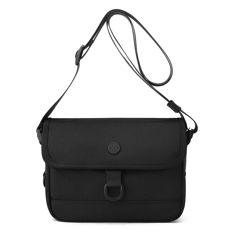 Compact Commuter Flap Men’s Crossbody Bag