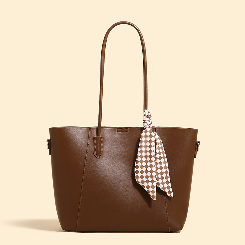 Scarf Accent Women’s Tote Bag