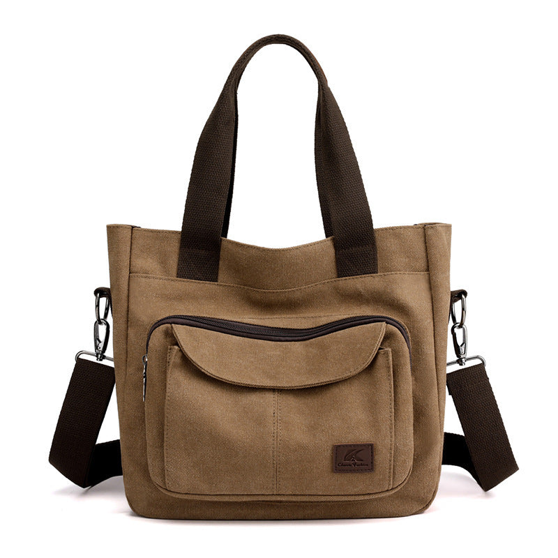 Canvas Commuting Women’s Shoulder Bag