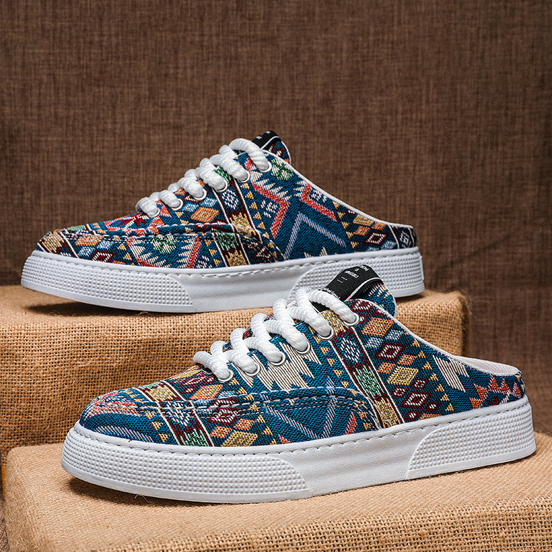 Heritage Weave Ethnic Sneakers