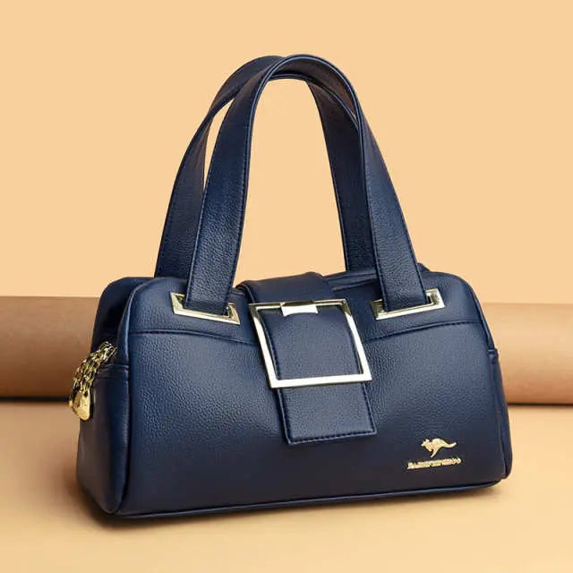 Multi-Compartment European Style Tote Bag