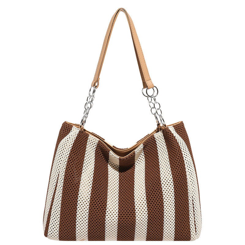 Candy Cane Chic Shoulder Bag