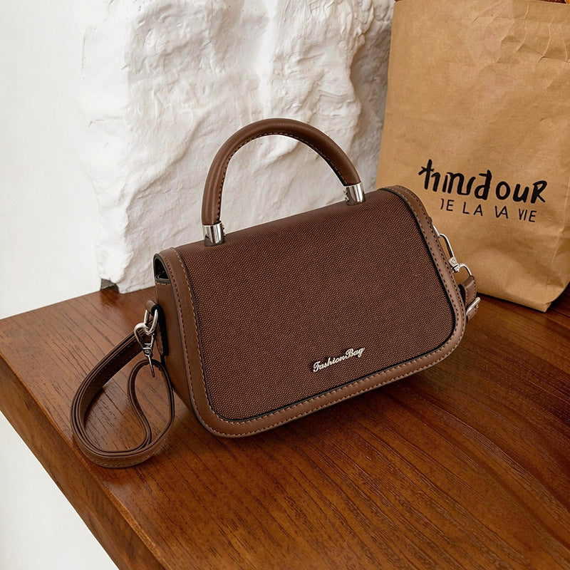 Retro Mini Structured Square Handbag