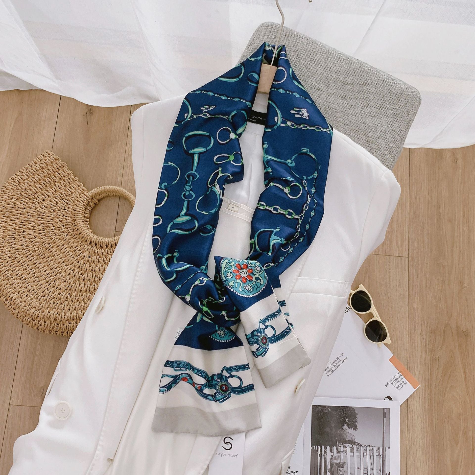 Small Silk Scarf For Women