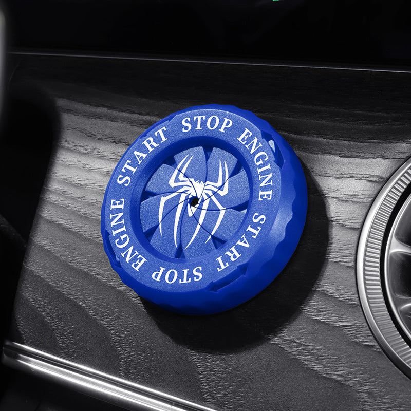 Car And Bike Spider Start Button Cover
