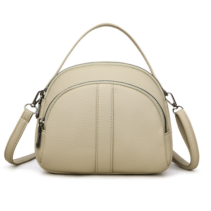 Everyday Multi-Zip Handbag