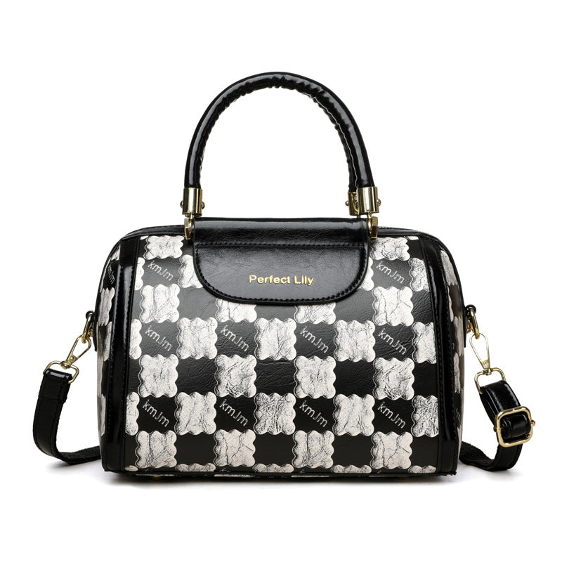 Blush Checkmate Handbag