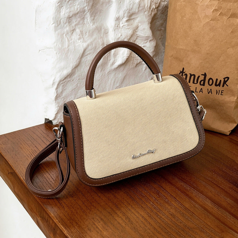 Retro Mini Structured Square Handbag
