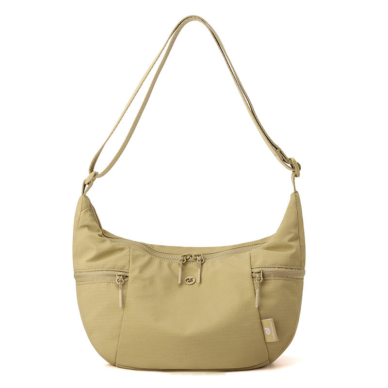 Croissant Style Lightweight Shoulder Bag