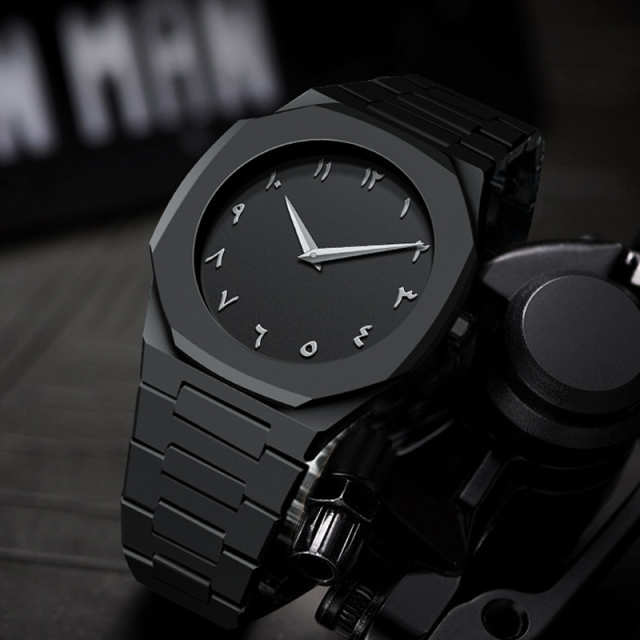 Luxury Waterproof Arabic Dial Watch