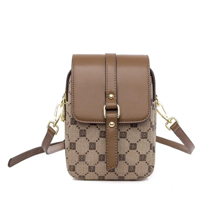 Mobile Phone Multi-Layer Crossbody Bag