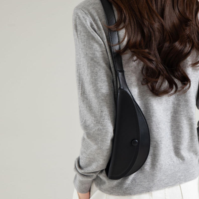 Luna Retro Curve Crossbody Bag