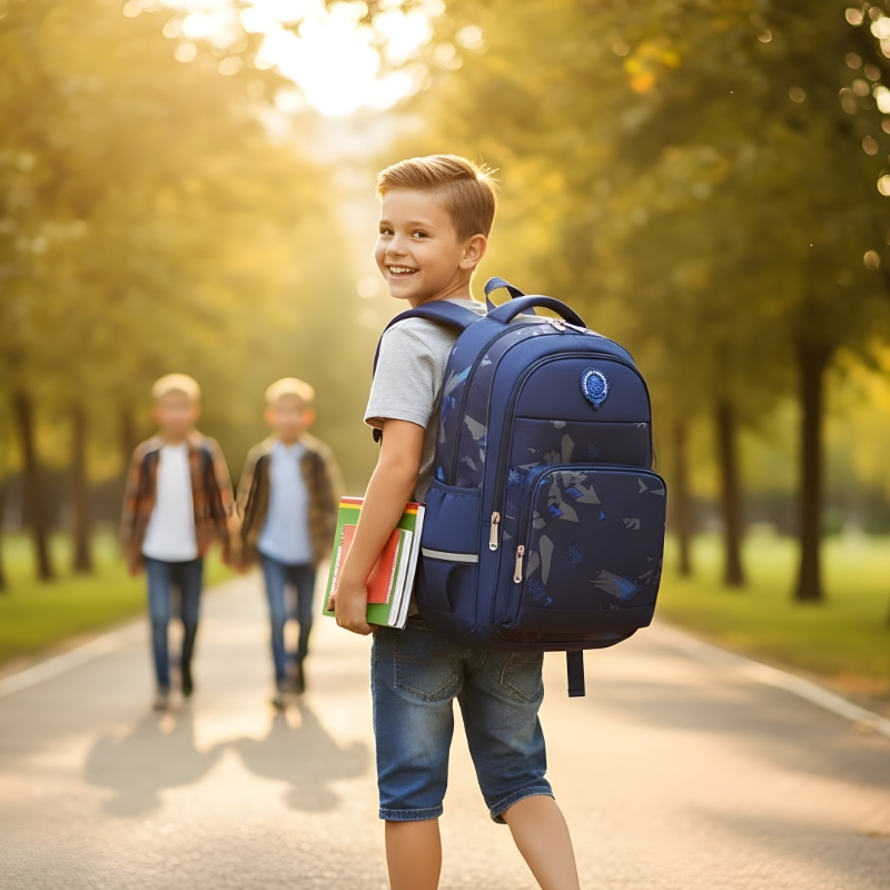 Bright Pouch School Bag