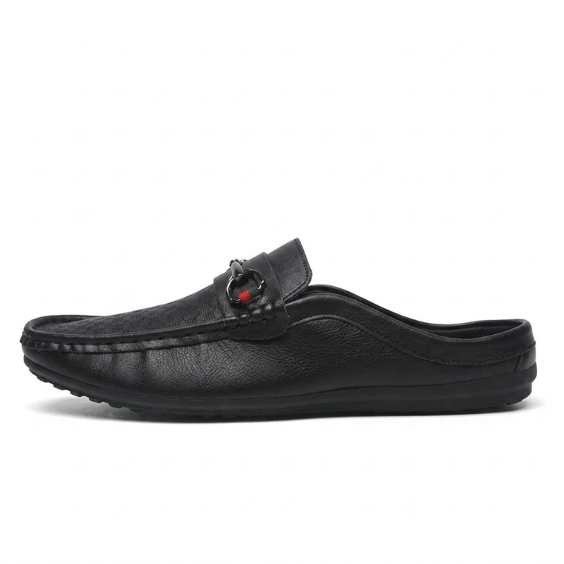 Men's Professional Patterned Mules Loafers