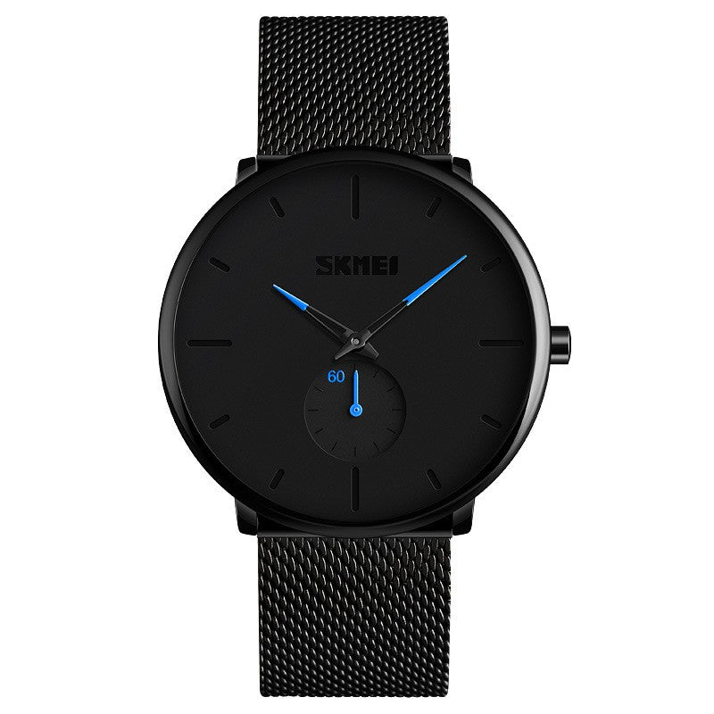 Classic Waterproof Stainless Steel Quartz Watch
