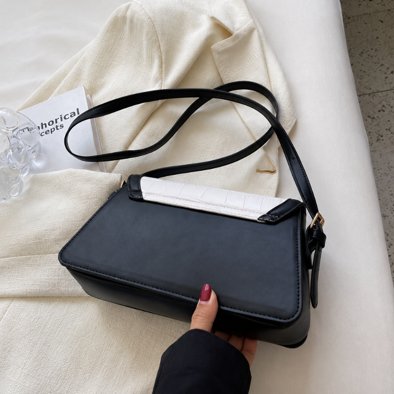 Serena Summer Croc Texture Underarm Shoulder Bag