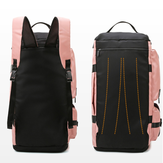 Multi-Hand Portable Oxford Cloth Gym Bag with Letter Design