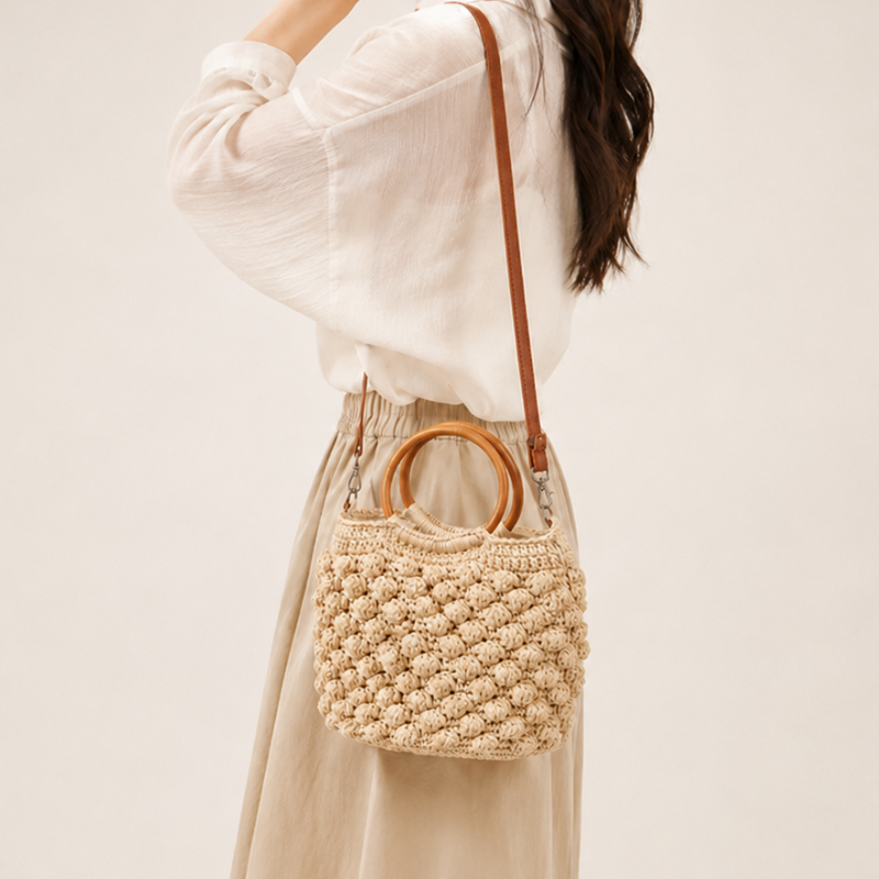 Coastal Woven Women’s Handbag