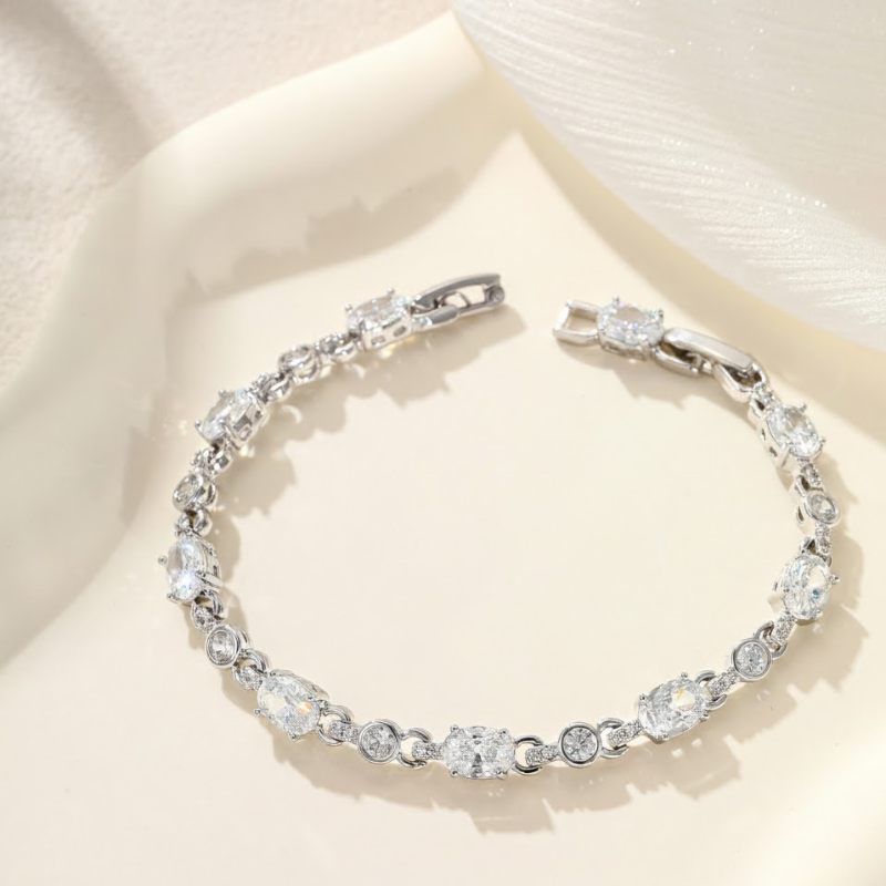 Elegant Gemstone Zircon Bracelet