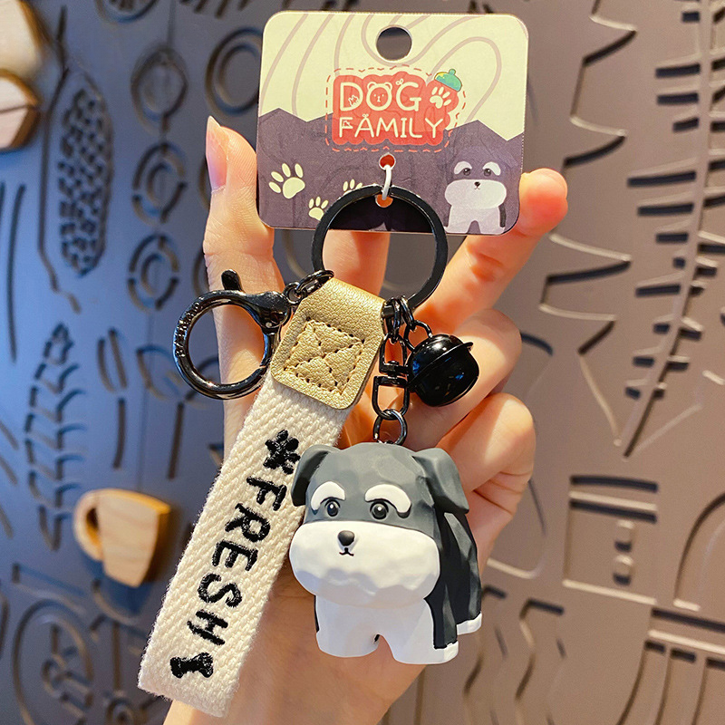 Creative Husky Resin Keychain