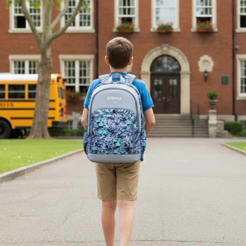 Wild Whiskers School Bag