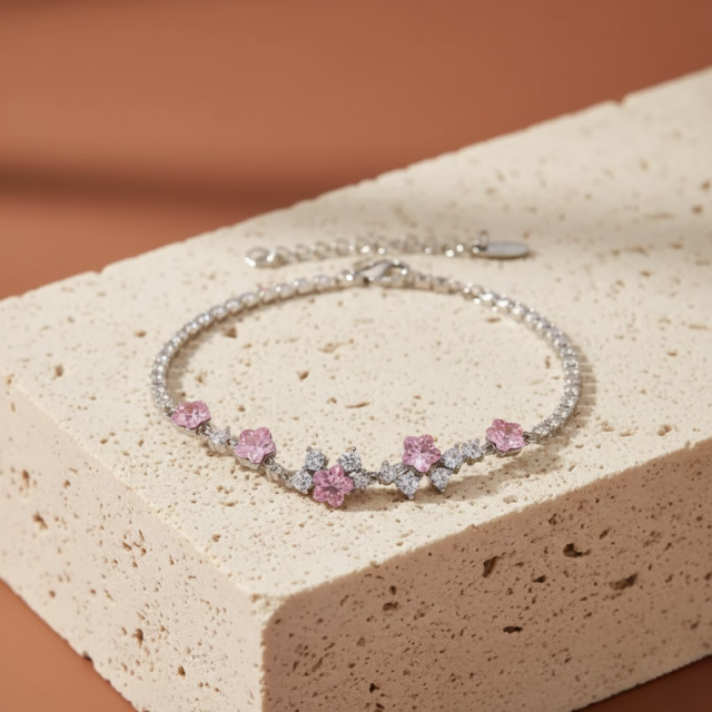 White Plum Blossom Bracelet