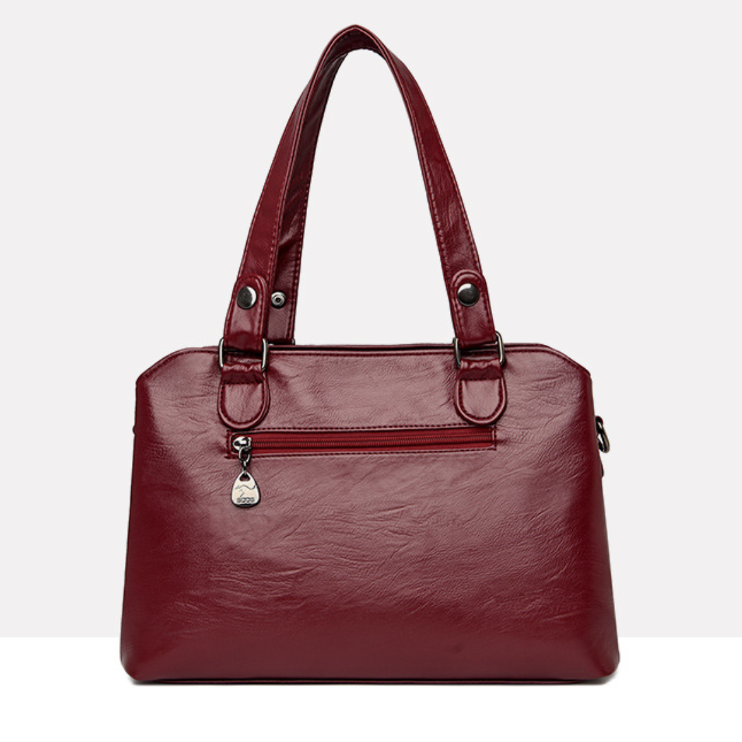 Simple Fashion Multi-Layer  Women's Tote Bag