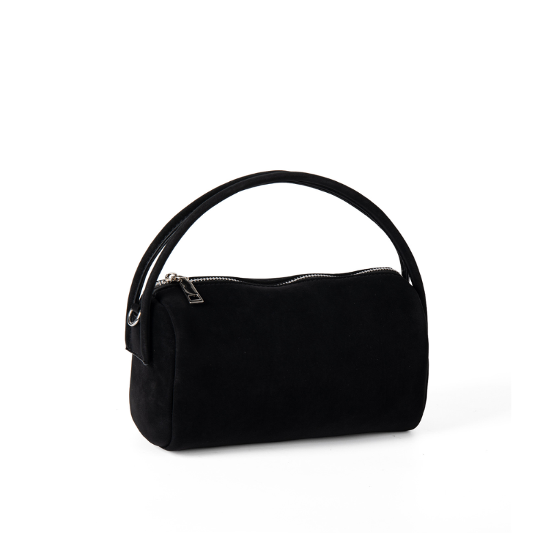 Suede Pillow Handbag