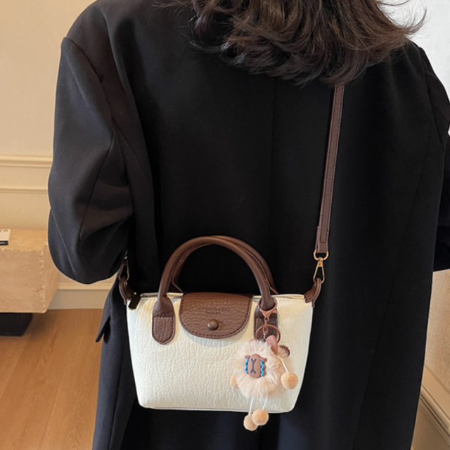 Color Block Dumpling Handbag
