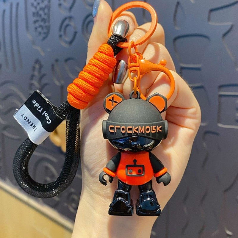 Cyber Bear Keychain