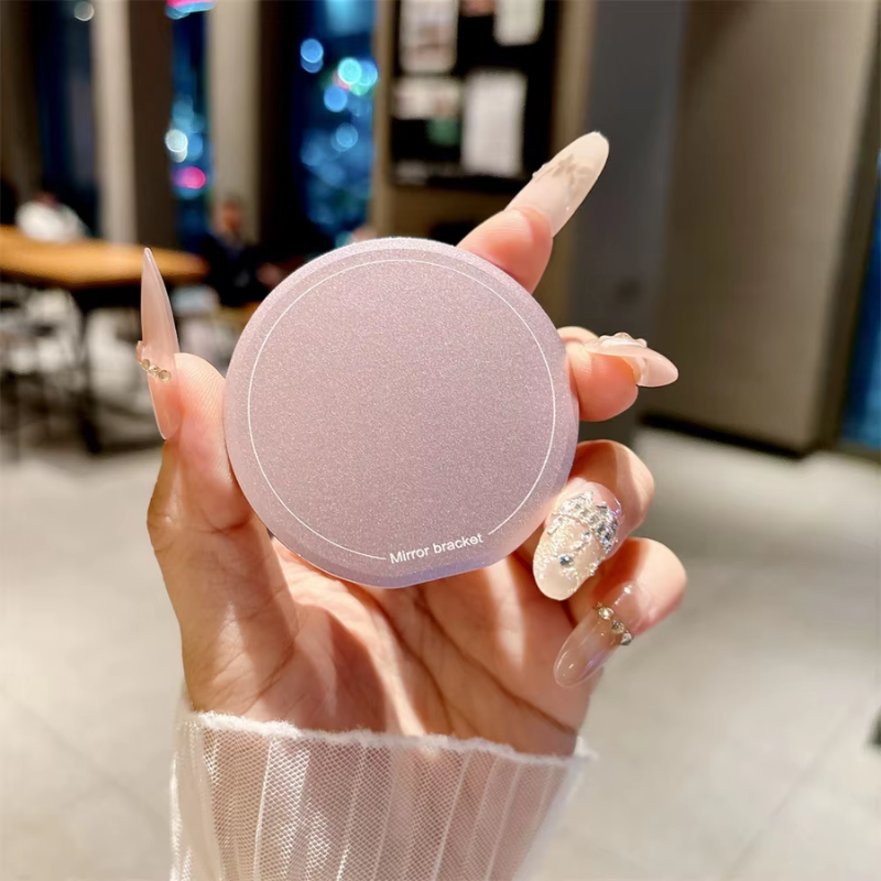 Magnetic Makeup Mirror Phone Stand