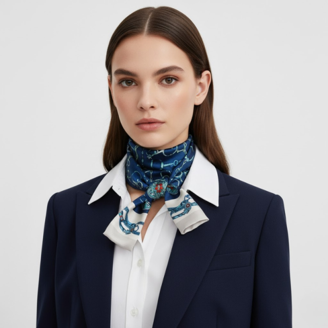 Small Silk Scarf For Women