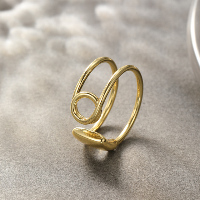 Nova Edge Alloy Plated Ring