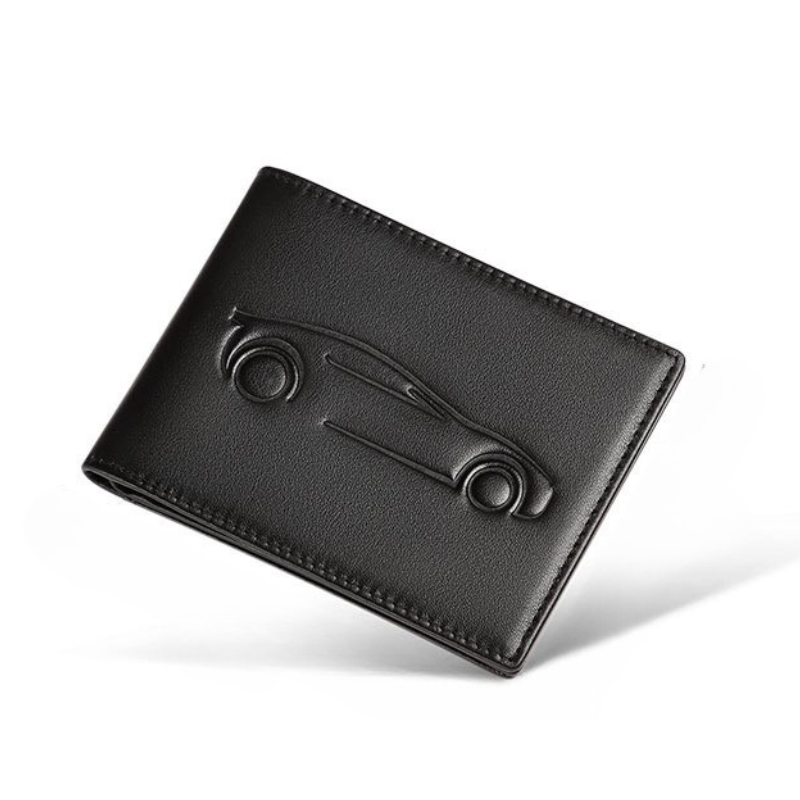 Genuine Leather Slim Card Holder Wallet