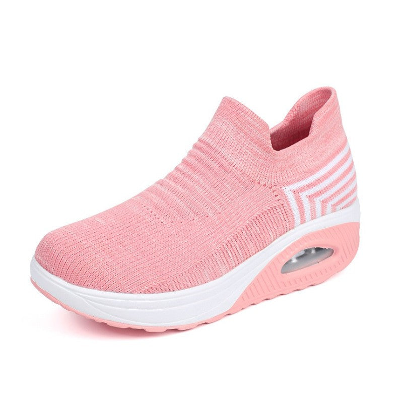 Cross-Border Air Cushion Lace-Up Casual Shoes