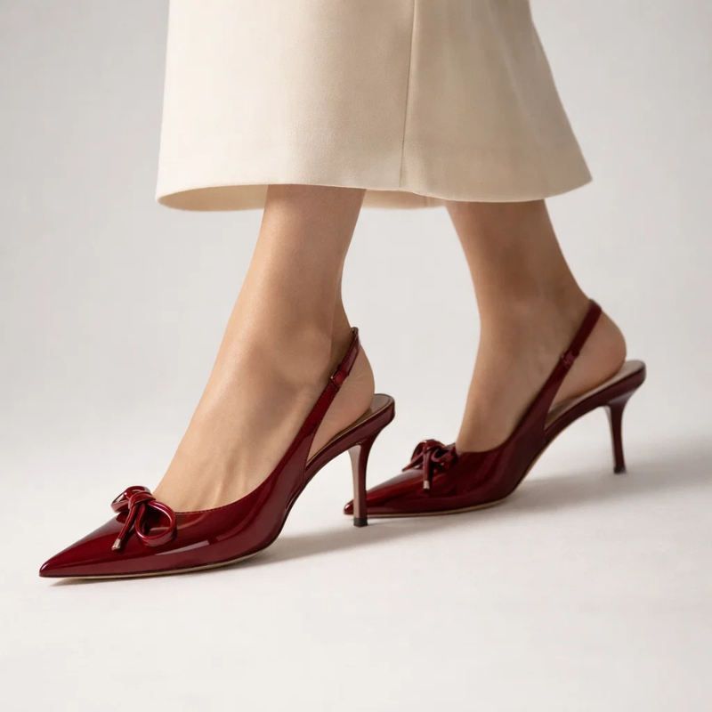 Elegant Backless High Heels