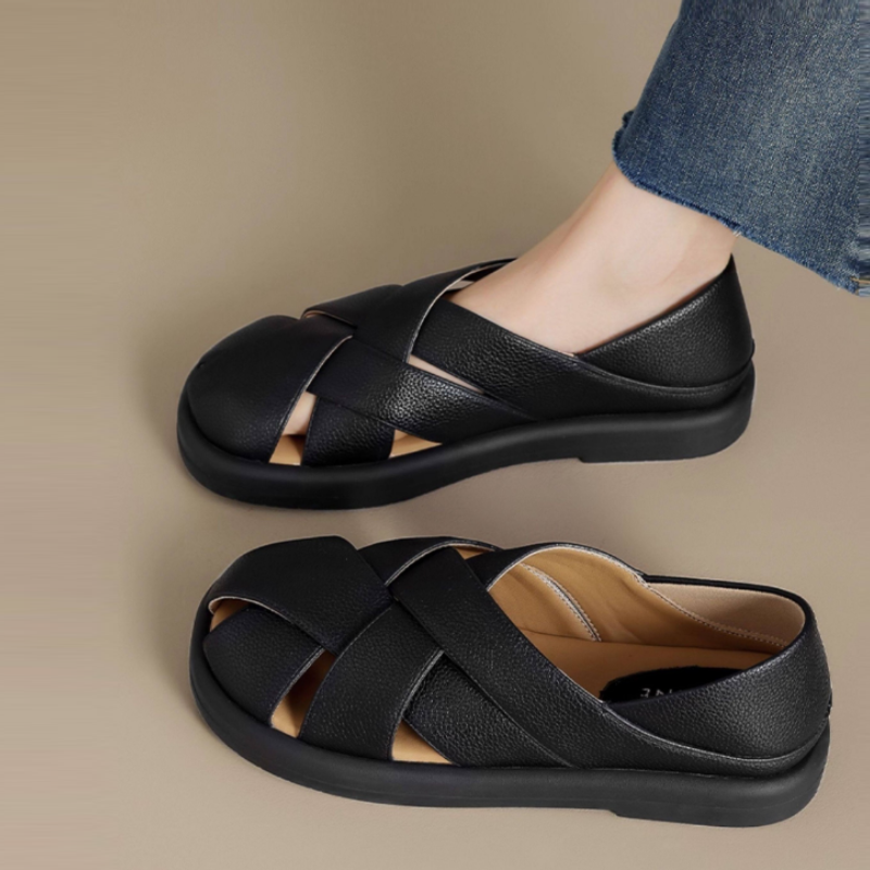 Classic Cross Strap Women’s Pumps