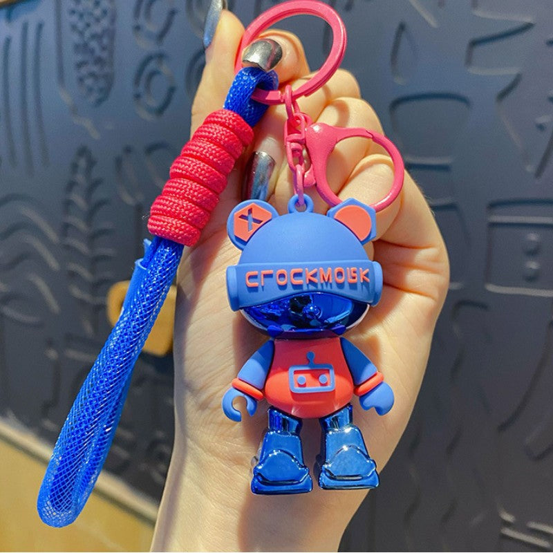 Cyber Bear Keychain