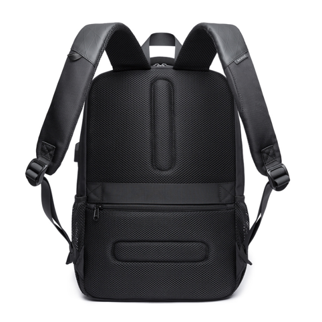 Men's Oxford Backpack With USB Charging