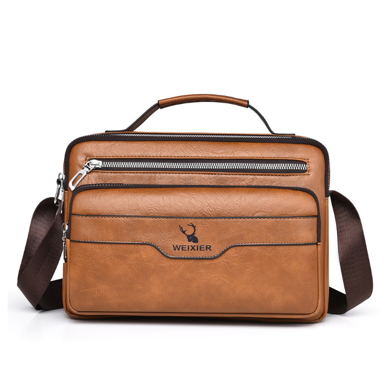 Urban Executive Retro Crossbody Brief Bag