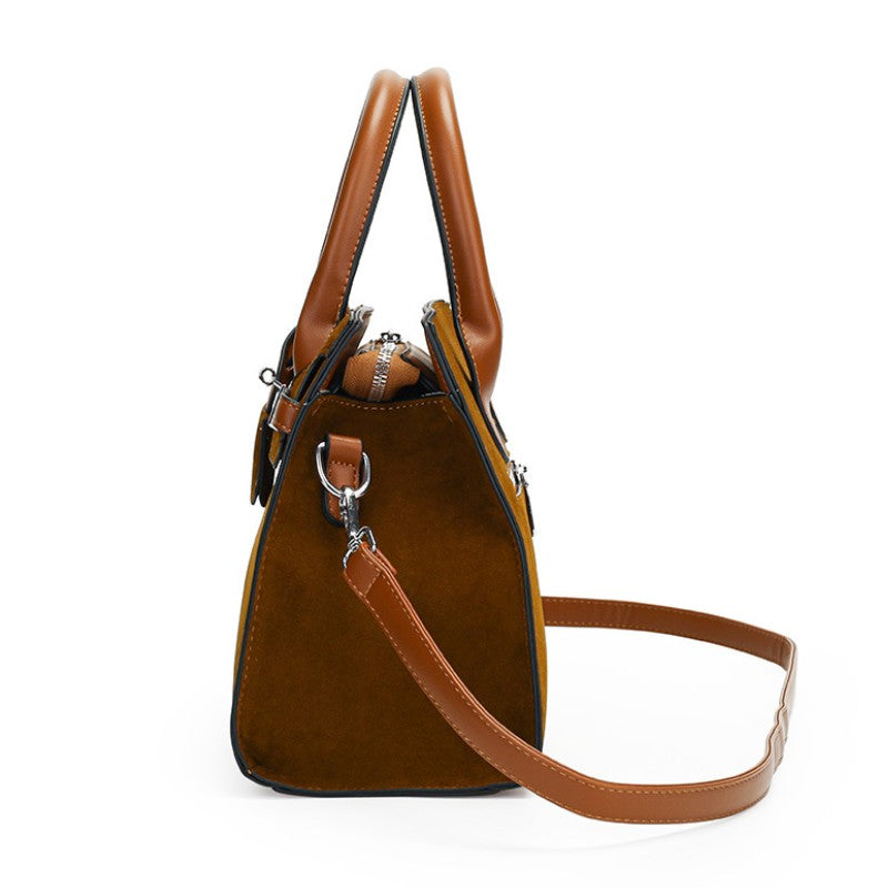 Women’s Suede Platinum Handbag