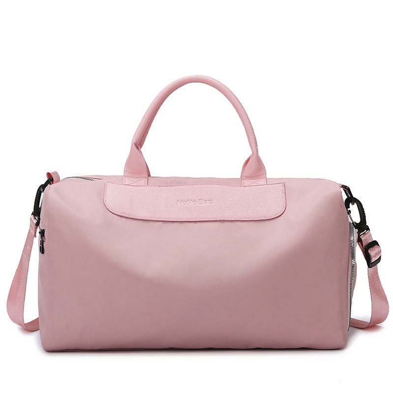 Large Capacity Polyester Fitness Duffle Bag with Wet/Dry Separation