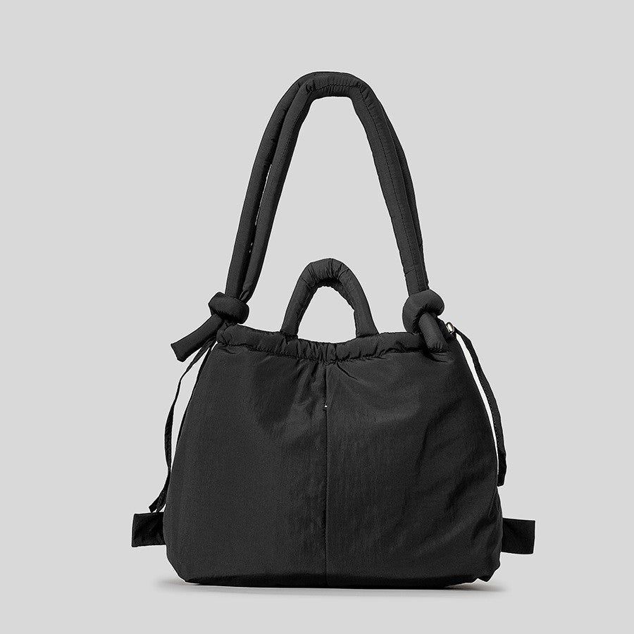 Lightweight Nylon Drawstring Shoulder Bag