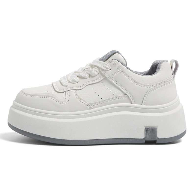 Height-Increasing Lightweight Lace-Up Sneakers
