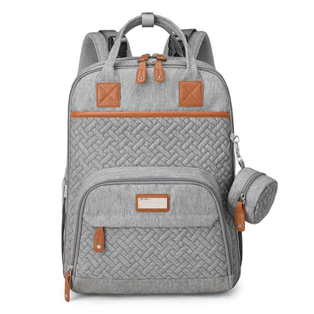 Large Capacity And Stylish Diaper Bag