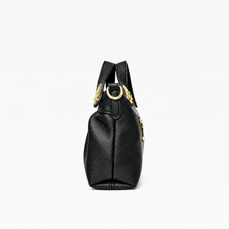 Pleated Luxe Handle Handbag