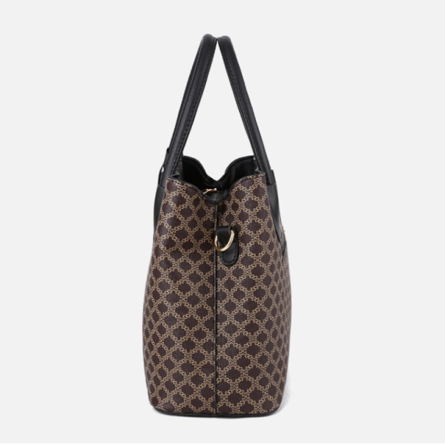 1Trendy Simple Retro Printed Handbag