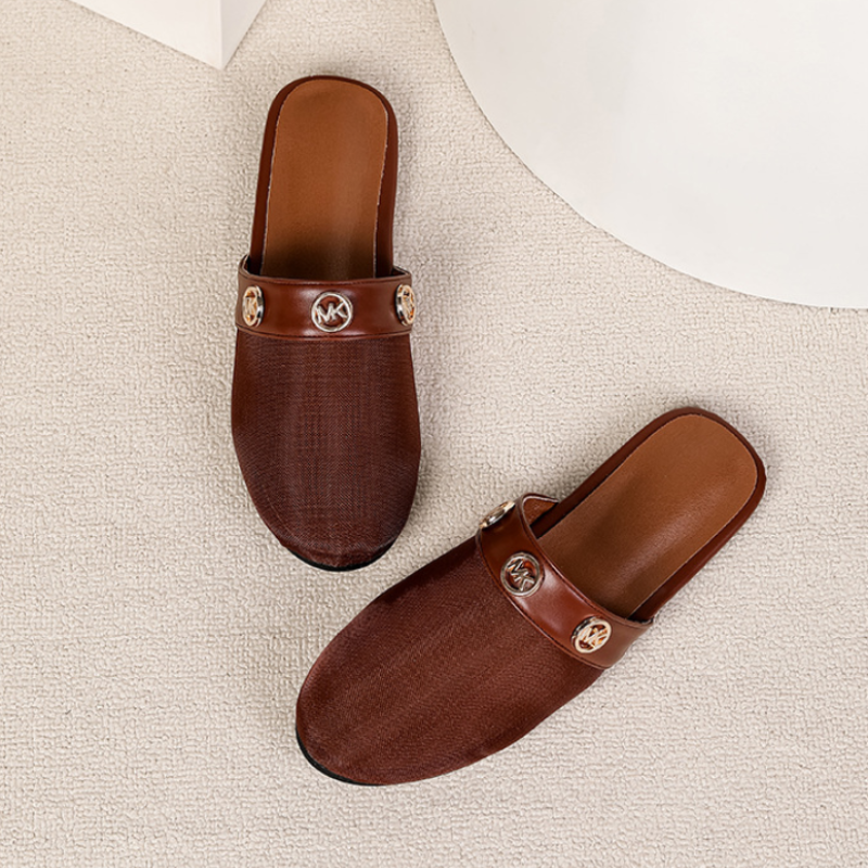 Breathable Mesh Hollow Out Slip On Sandals