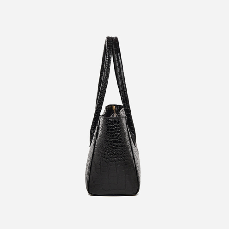 Elegant Crocodile Texture Women’s Tote Bag