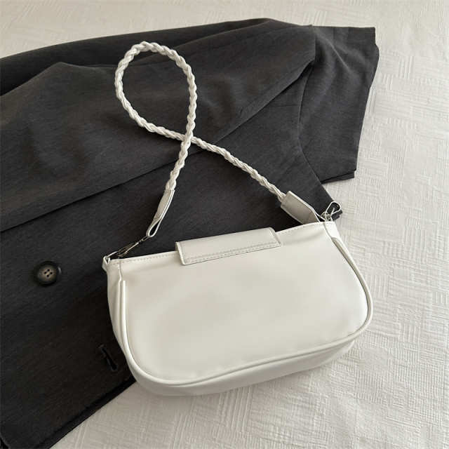 Pleat Charm Shoulder Bag